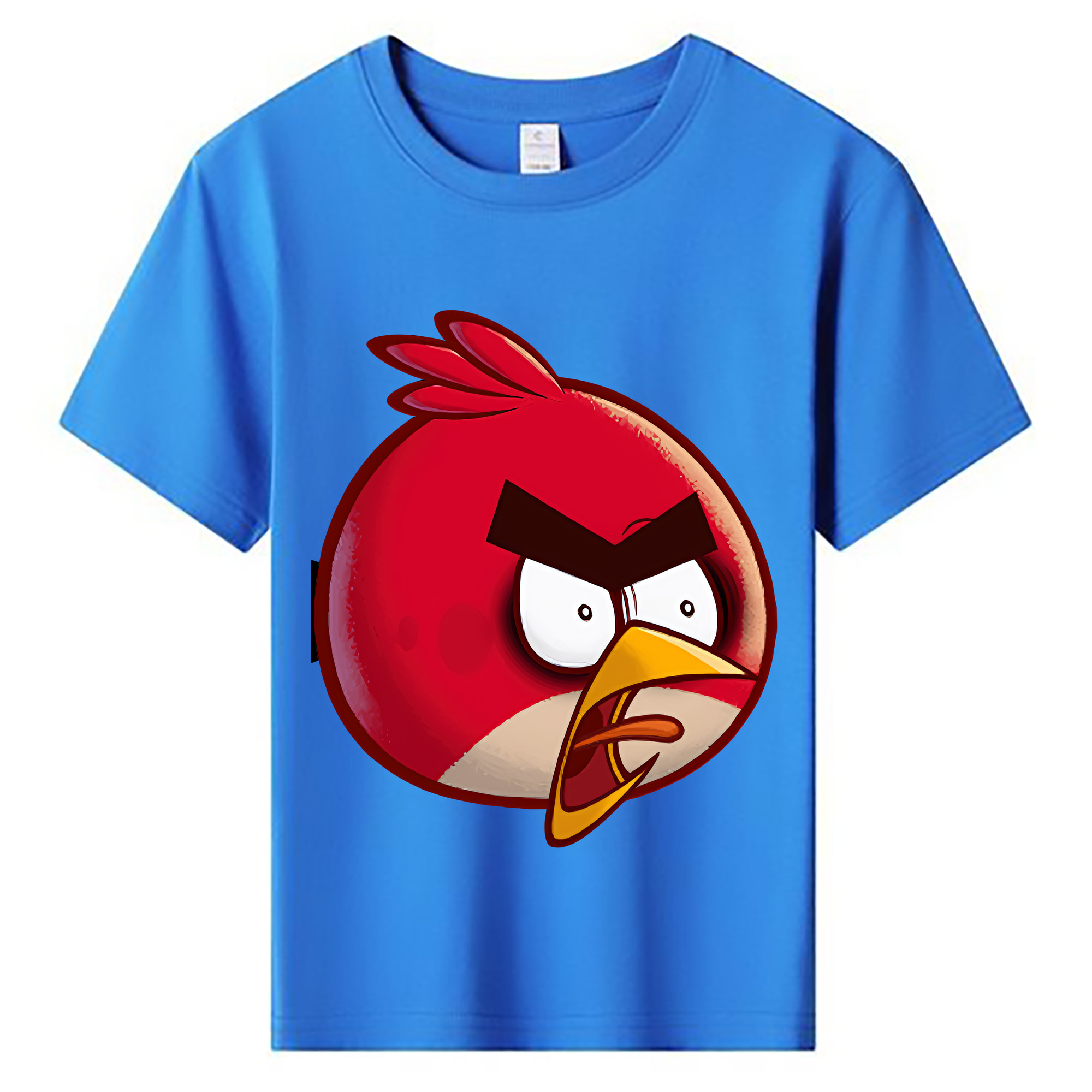 （画像用） Angry Birds アングリーバード 綿100％キッズTシャツ（フロントプリント）